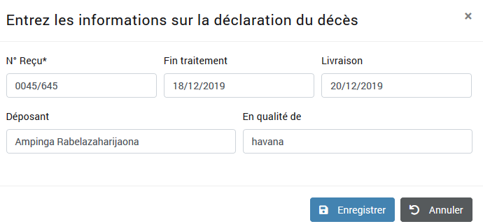 Fiche decl acte